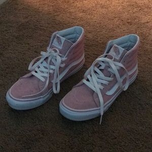 Pink Women’s high top vans